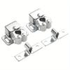 2Set Vintage Style Cabinet Door Roller Catch Latch Accessories Suitable For Wardrobe, Lock And Buckle