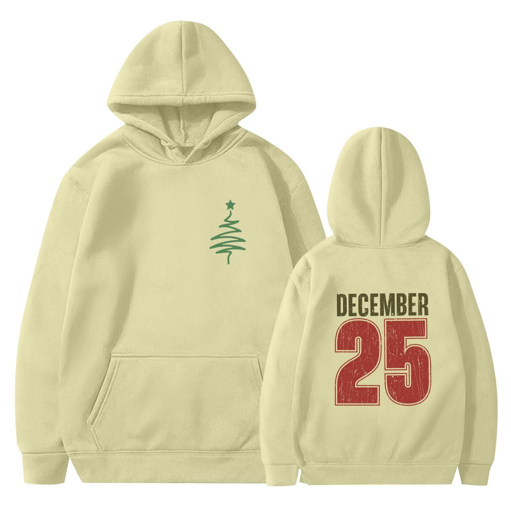 Women's Christmas  Hoodie Funny Cute Christmas Holiday Sweatshirt Pullover