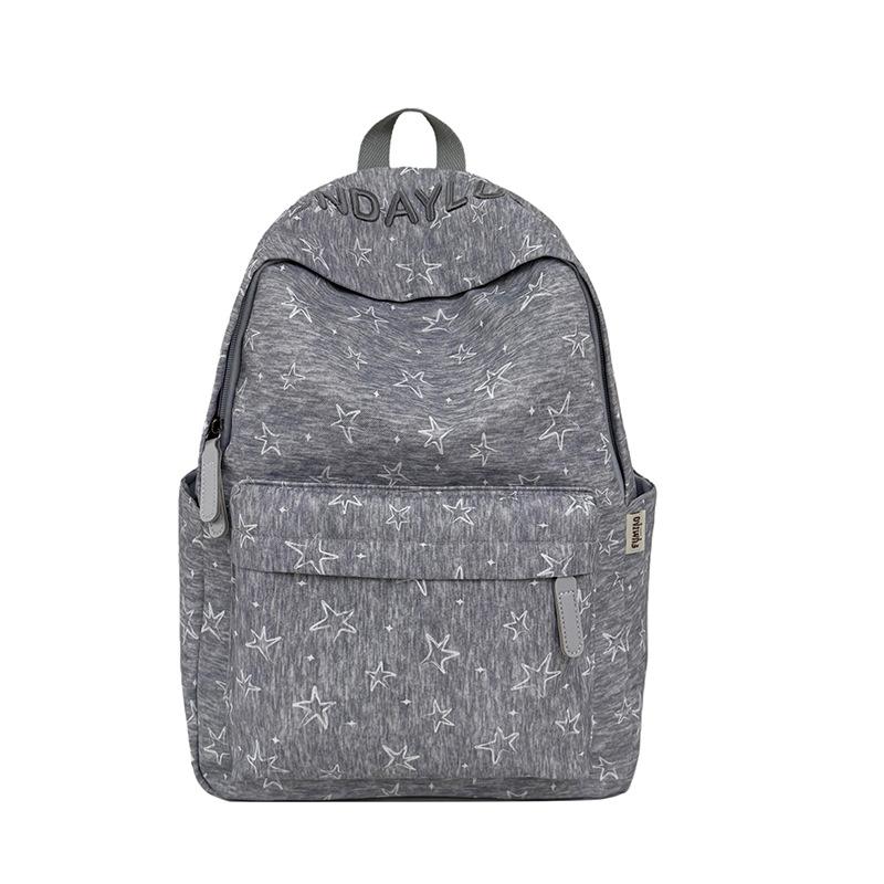 Zaino versione coreana ins stile college zaino con stampa femminile versatile zaino dolce grande capacità zaino leggero per studenti del campus