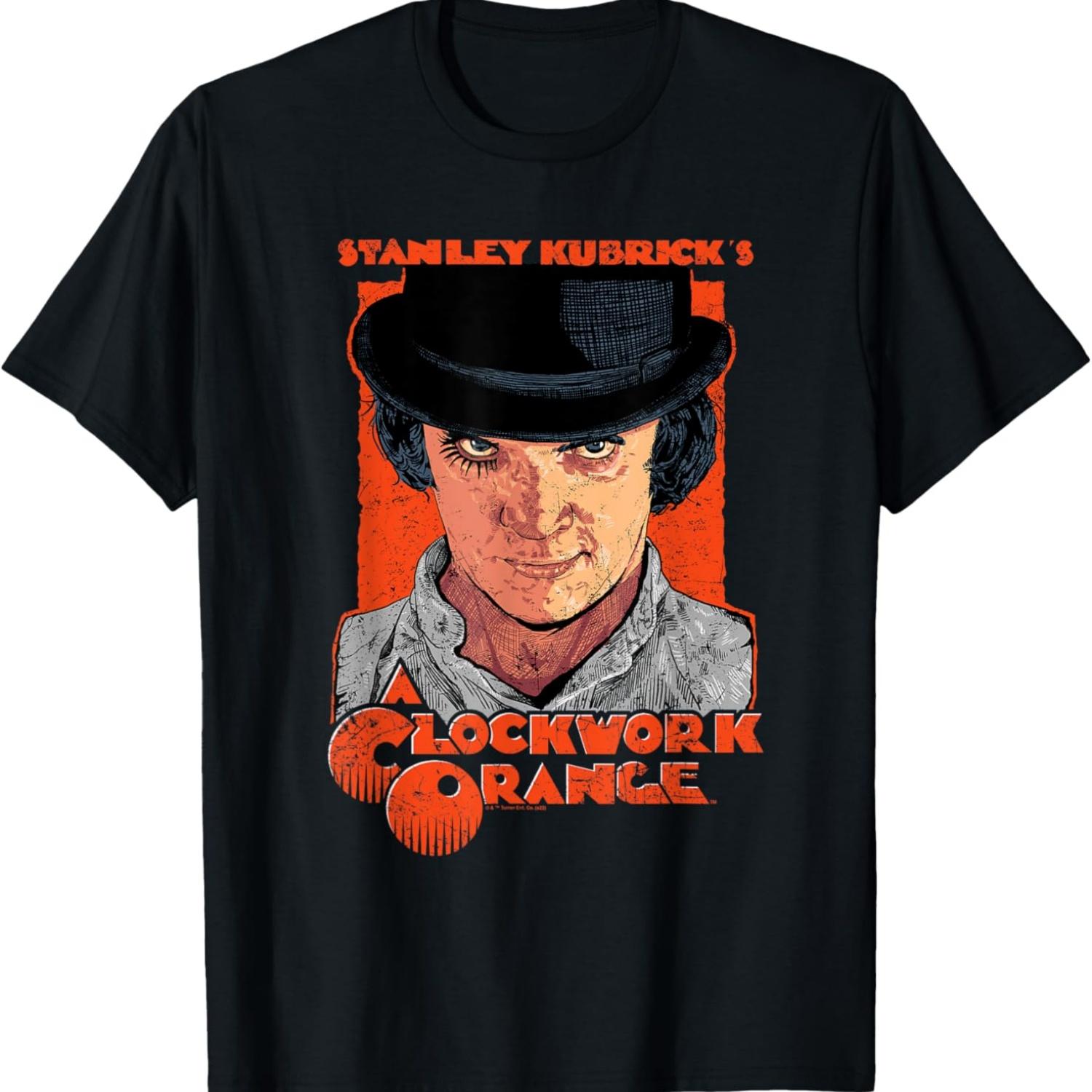 

Футболка «Заводной апельсин Зловещий взгляд» XXXXXL чёрный