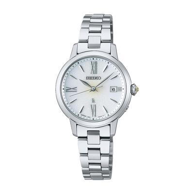 Seiko Uhr LUKIA Grow SSVW205 Damen Silberuhr