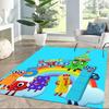 Numberblocks Area Rug Suitable For Outdoor Study Room Balcony Bedrooms Antislip Rug Decorate Offices Best For Christmas