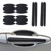 8Pcs Protection Film Car Door Bowl Handle Protective Sticker Car Exterior Decals Invisible Stickers Self-Adhesive Film
