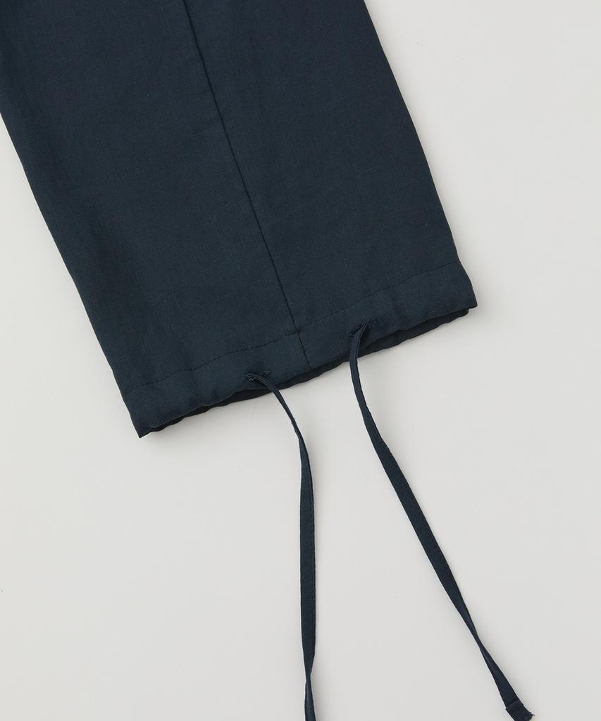 Lounellain Positano Tencel Linen Shirt_Navy