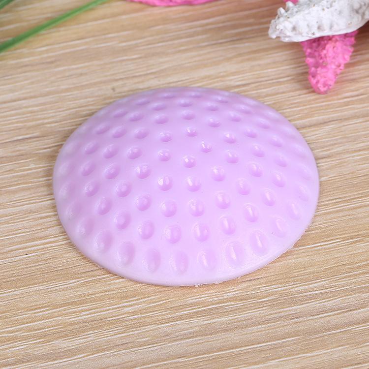 Self-adhesive Rubber Door Buffer Wall Protector Door Handle Buffer For Door Stop Door Handle Protector Pad