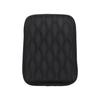 Leather Car Center Console Armrest Box Cushion Mat Pad Cover Black Accessory 1Pc