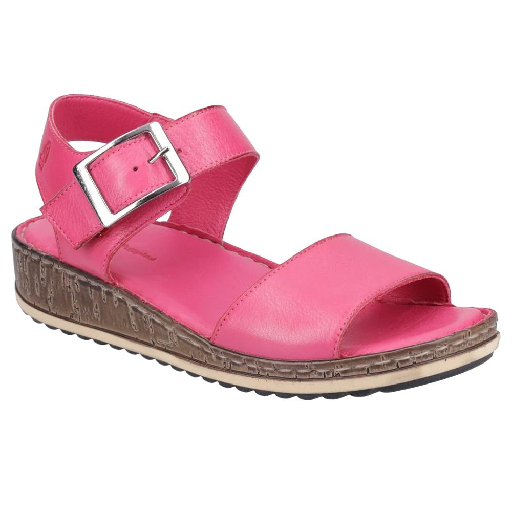 Hush Puppies Womens/Ladies Ellie Leather Wedge Sandals