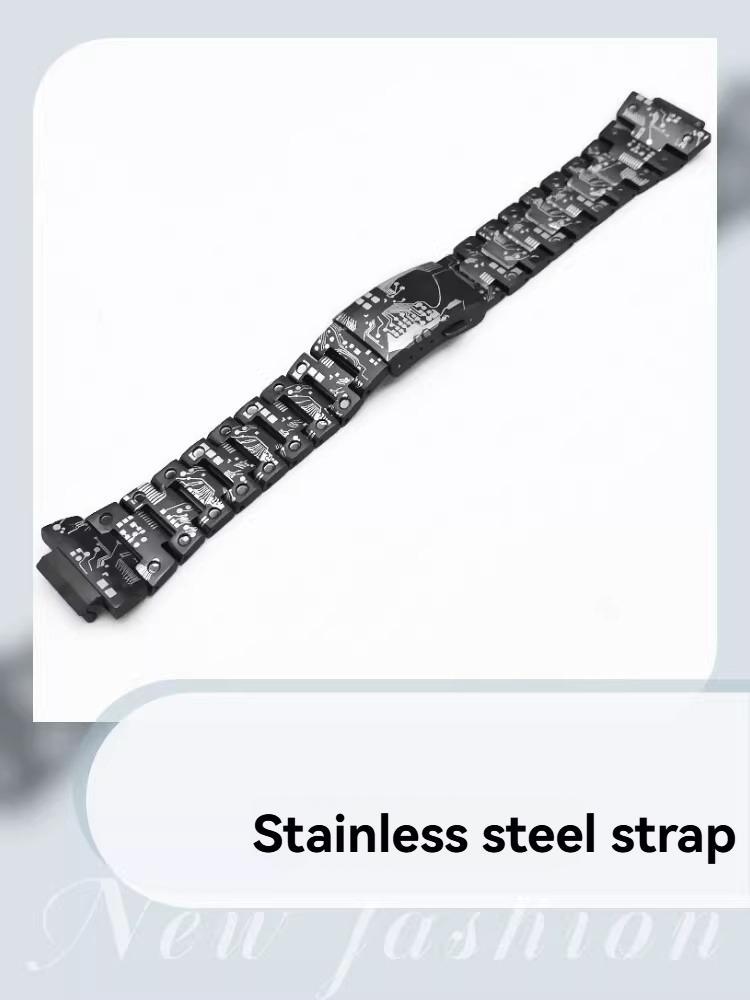 Nerezová preciznost Pro Casio GMW-B5000/DW5600 příslušenství pro úpravu obvodové desky, malé čtvercové pouzdro GWM5610 náramek