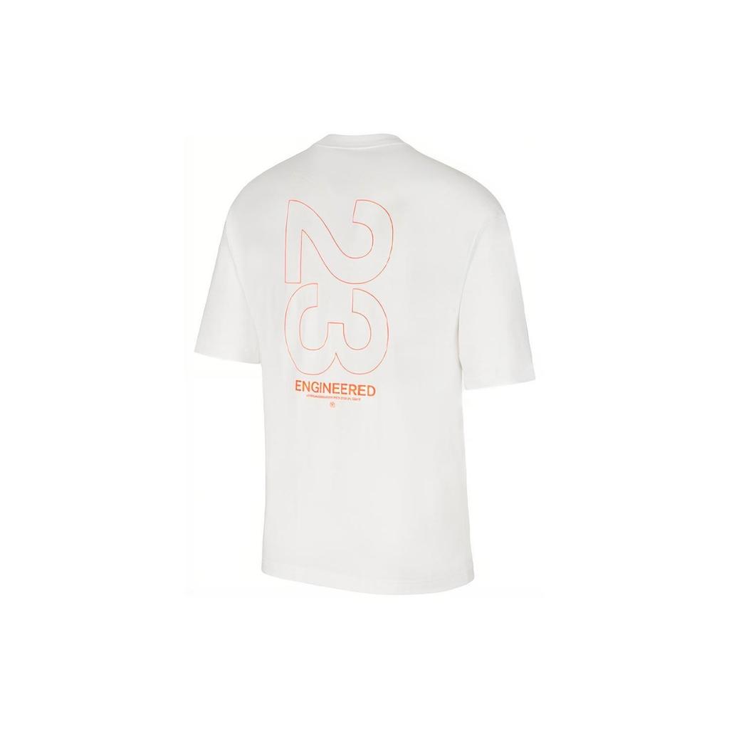 Jordan 23 Engineered Crew Neck Short Sleeve T-Shirt Men Tops White CN3104-100