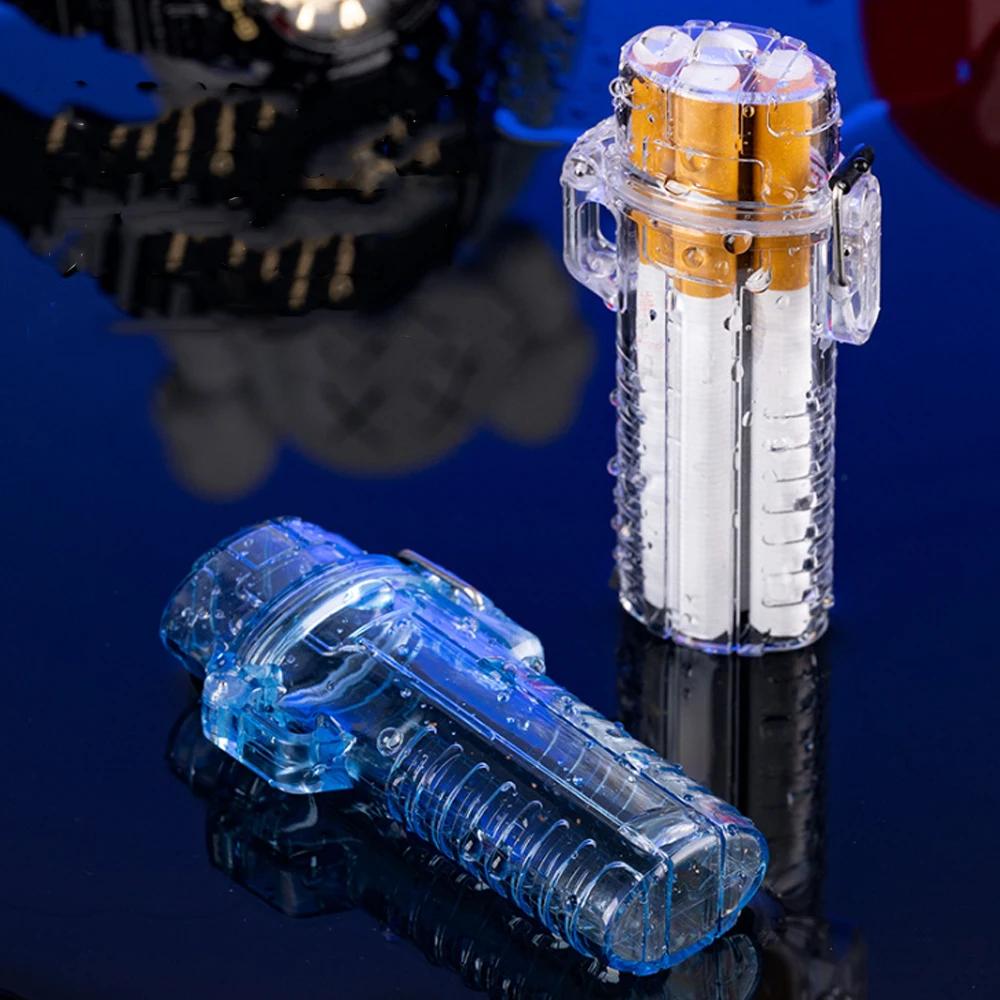 Ordinary lighter waterproof lighter box cigarette box lighter clip