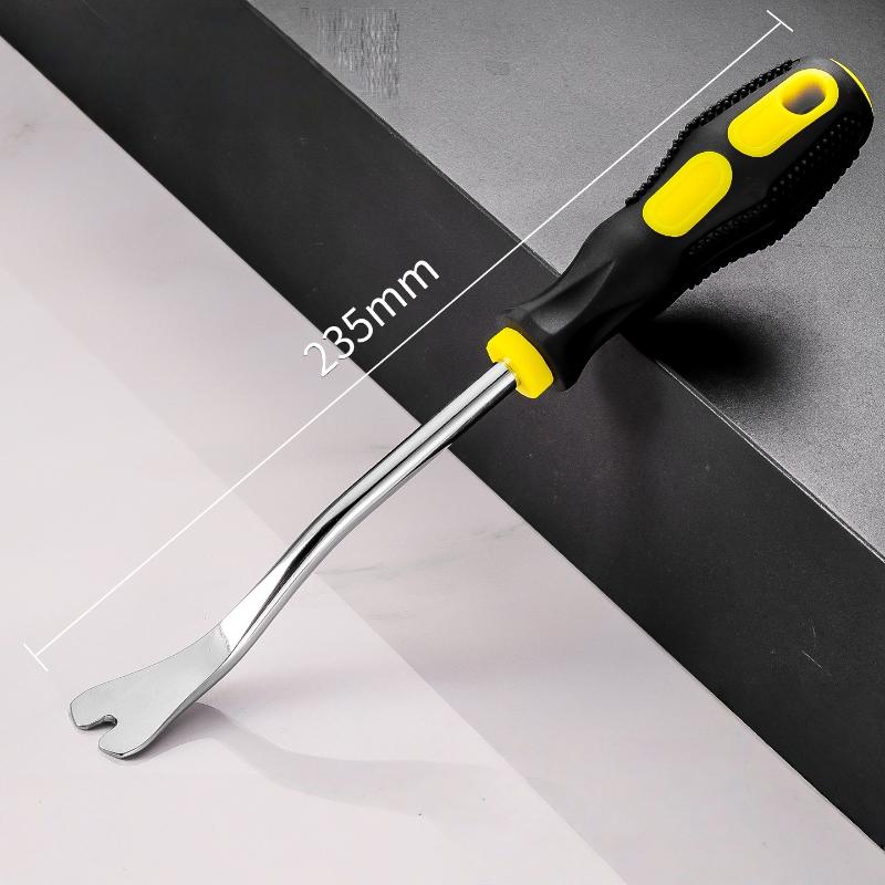 1Pcs Nail Driver Pry Tools Uv Type Screwdrivers Nail Puller Nail Remover For Home Repair Accessories Workshop Hand Manual Tool