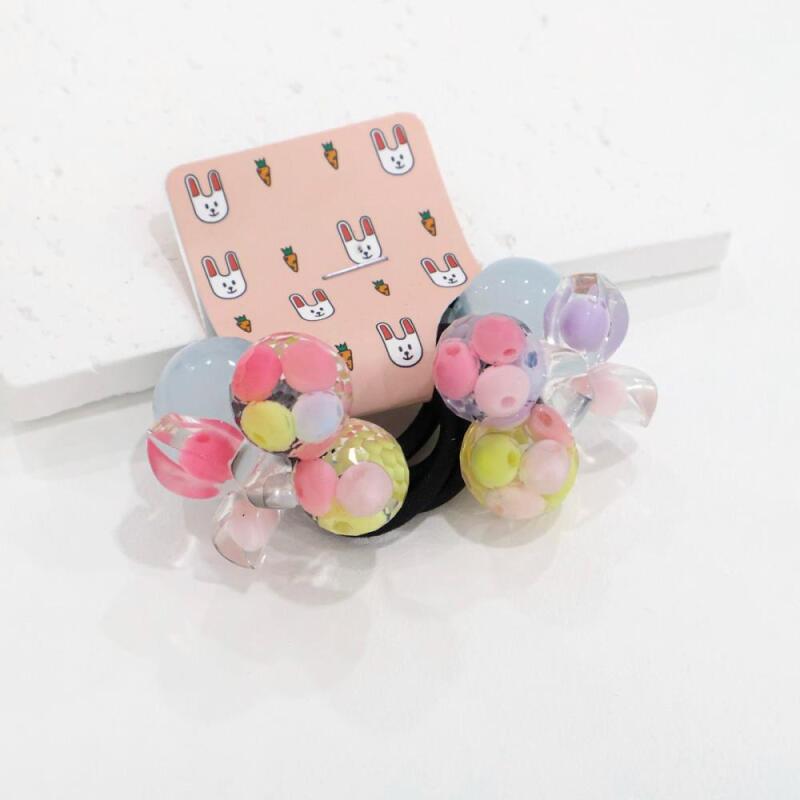 Women's Hair Accessories Transparent Hair Tie Set