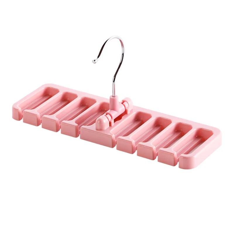 Belt Storage Rack Tie Belt Organizer Ties Belt Rack Hanger Holder Hook Closet Organization Multifunctional Wardrobe Space Saver 3pcs розовый 12290₽