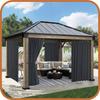 Garden Terrace Curtain Garden Terrace Curtains R 155X220 Graphite