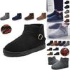 Cozy Waterproof Men Women Winter Snow Boots With Soft Fur Lined Ankle Design