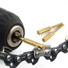6pcs Diamond Coated Cylindrical Burr Chainsaw Sharpener Stone File Chain Sharpening Carving Grinding Tools Kits 4/4.8/5.5mm
