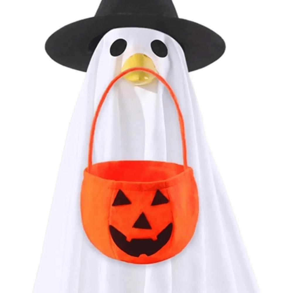 Witch Hat Halloween Porch Goose Outfit Lawn Goose Outfit Outdoor Courtyard Decoration