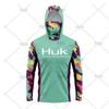 Lightweight UV Protection Fishing Hoodie Long Sleeve Rash Guard Outdoor Angling Water Sports
