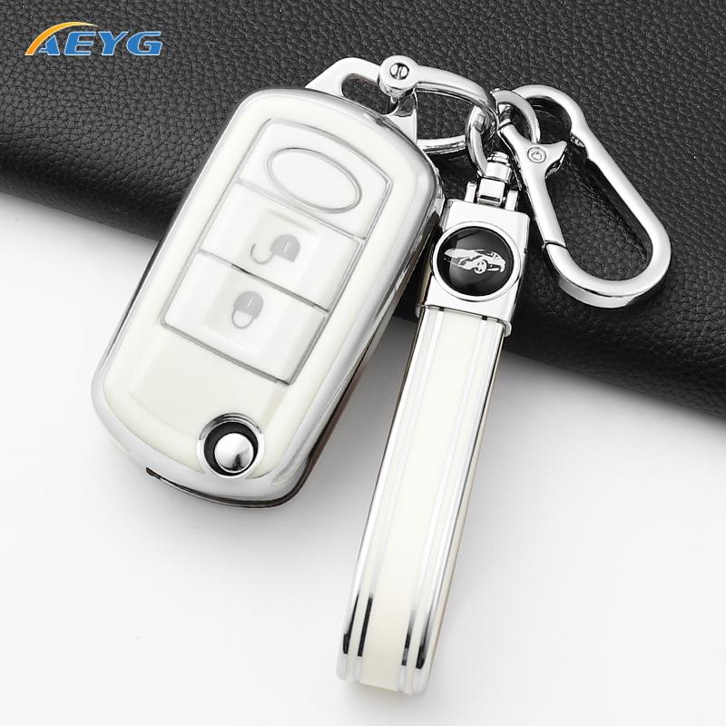Mode TPU Autosleutelhoes Cover Shell Voor Range Rover Sport Vouge Land Rover Discovery 3 2006 2007 2008 2009 Keyless Accessoires