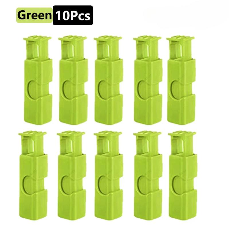 20/1 Stück Wiederverwendbare Lebensmittelverschlussklammern Brot Aufbewahrungsbeutelklammern für Snack-Verpackungsbeutel Federklemme Küchenorganisation Verschlussklemme