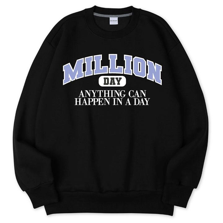 MILLION DAY Million Campus Sweatshirt