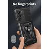 Armor Phone Case For ZTE Red Magic 10S Pro Redmagic 10 Pro 5G Cover Lens Protection Ring Magnetic Stand Holder Coque Fundas Capa