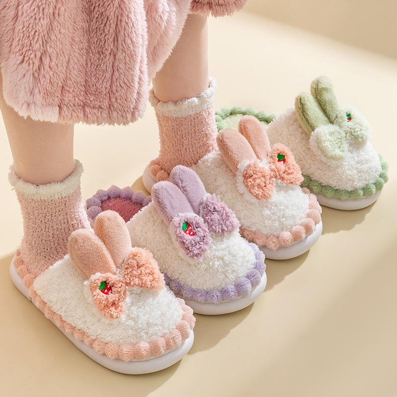 

Хлопковые тапочки весна осень зима женские домашние теплые комнатные домашние нескользящие парные зимние плюшевые мужские 36-37 [Suitable for sizes 35-36]