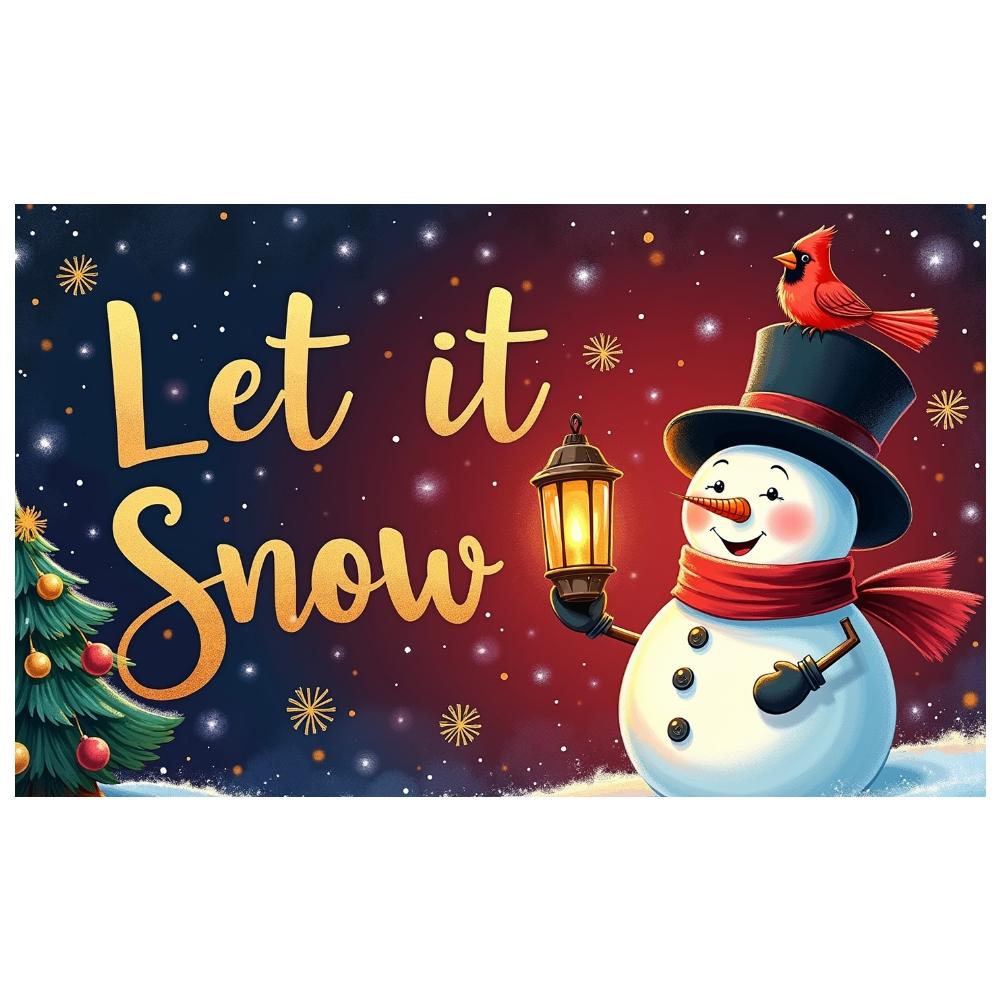 Winter Display Festive Holiday Background Christmas Banner Holiday Themed Winter Scene Background For Xmas Event Snow Festival