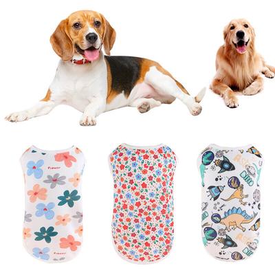 Hunde T-Shirt Haustier Kleidung Dünne Hundekleidung Hundekleidung Große Hundeweste Klassisch