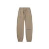 Mens Cotton Jogger Pants With Drawstring Waist Winter Casual Streetwear Straight Fit Mid-Rise Lightweight Warm Lined