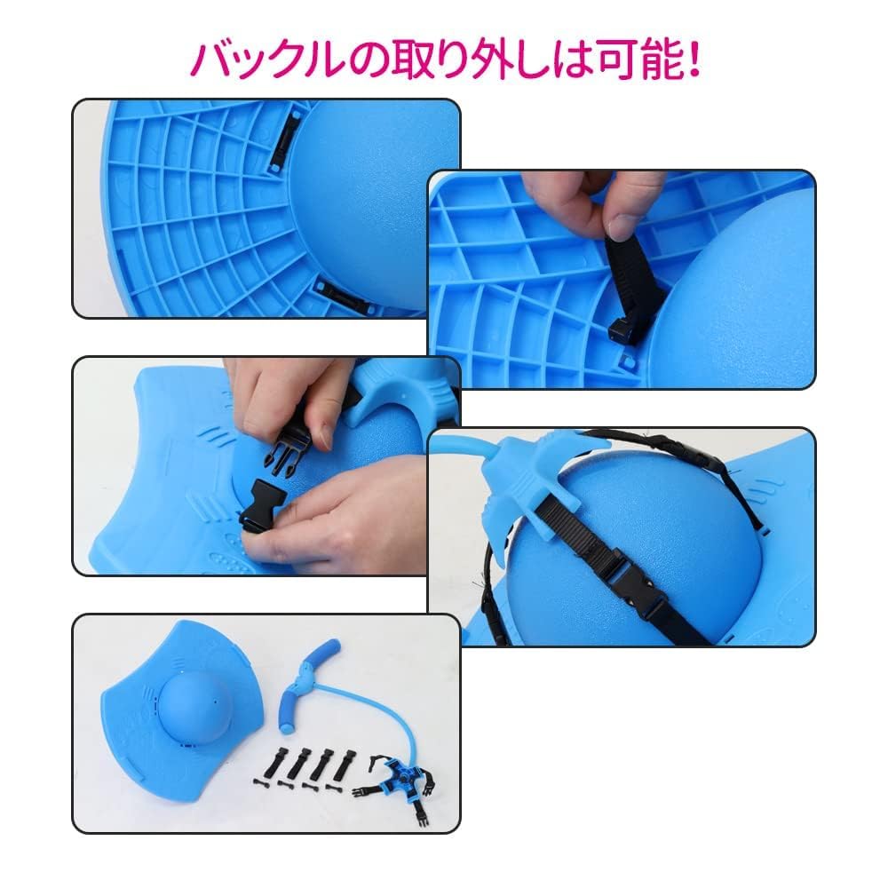 Life_mart Jumping Ball with Air Pump - Kids' Rubber Jump Ball, Outdoor Toy, Ride-on Toy, for Elementary School Children, Indoor/Outdoor Use, Sports To