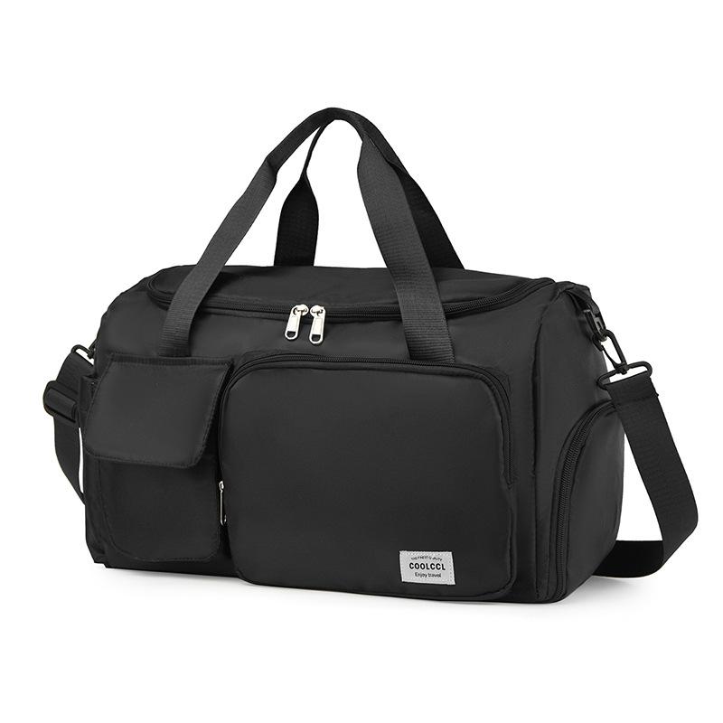 Backpack Men's and Women's Casual Oxford Cloth High School Student School Bag Large Capacity Travel Backpack Computer Bag