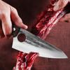 5.5" Stainless Steel Handmade Forged Kitchen Knife Meat Chopping Cleaver Chef Knives Boning Fish Butcher Knife