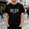 La Birra Grafica Stampata Divertente Maglietta T Shirt per Uomo Abbigliamento Comode Magliette Camisetas Cam