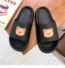 Frauen Männer Sommer Hausschuhe Sandalen Strand Slides Flip-Flops Cartoon Bär Dicken Sohlen Jungen Mädchen Unisex Badezimmer Schuhe