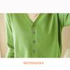 Women Knitwear V-Neck Single Breasted Button Pullovers Sweaters Women Fall Spring Long Sleeve Short Small Fresh Outer Wear Knitted Cardigan Tops