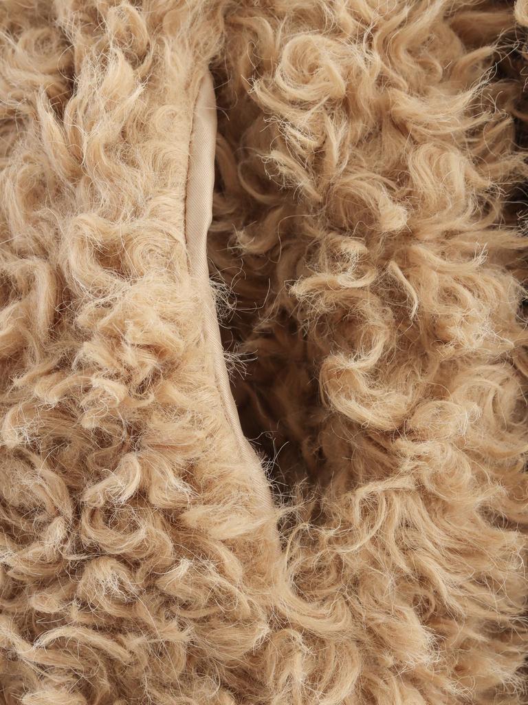 European and American Women's Casual Fur One-Piece Coat
