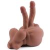 Pecho Realista+Pene+ Ano 4-en-1 Hombres Mujeres Gay TPE Medio Cuerpo Muñeca Sexual Piel Suave y Realista Juguete para Adultos Productos Masturbadores
