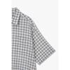 Studio Tomboy Oversized Check Short Sleeve Shirt 9176221989ar