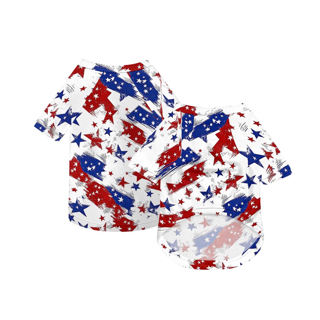 Dog Shirt, Breathable Doggy Tee, Lightweight Pet Clothes Pet Shirt