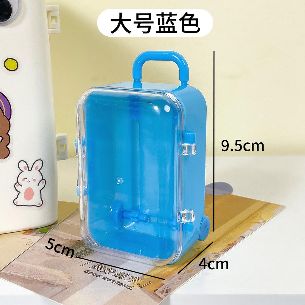 Fashion Doll Handbag Case Dollhouse Decoration Jewellery Box Dolls Miniature Toys Lovely Small Clutch Mini Suitcase