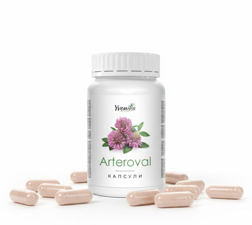 Arteroval – Heart & Vascular Harmony Complex: 60 capsules.