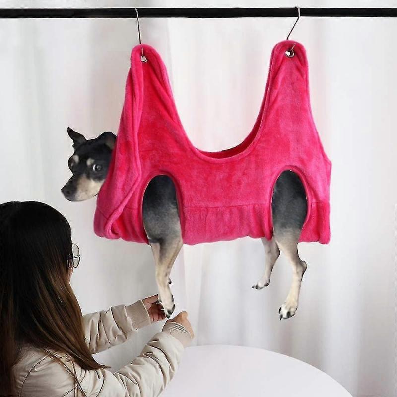Pet Hammock Dog Cat Grooming Hammock Restraint Bags Convenient Use In Bathing Washing Bathing Nail Trimming