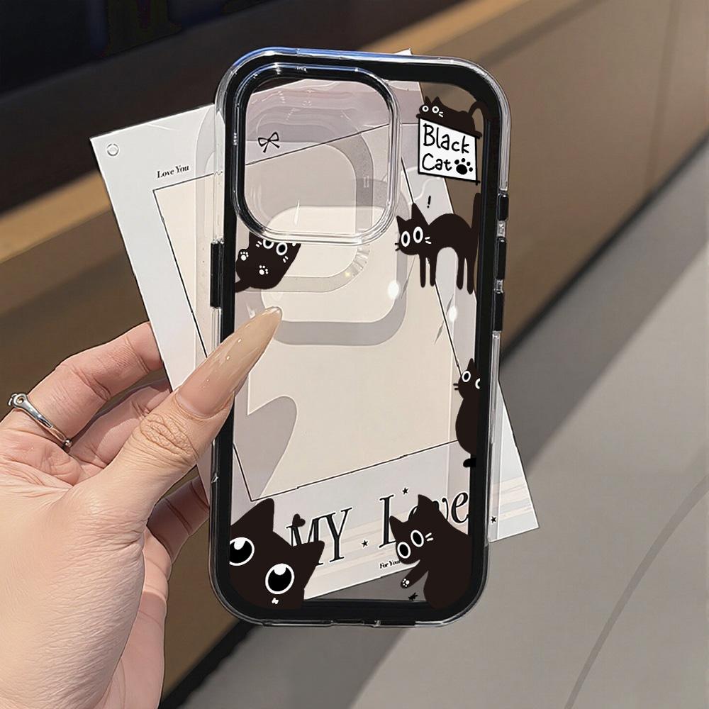 Расписной чехол для телефона для iPhone 17 11 12 13 14 15 16 iPhone 17 12 13 14 15 16 Pro 17 12 13 14 15 16 Pro Max Высококачественный расписной милый чехол для телефона с животными