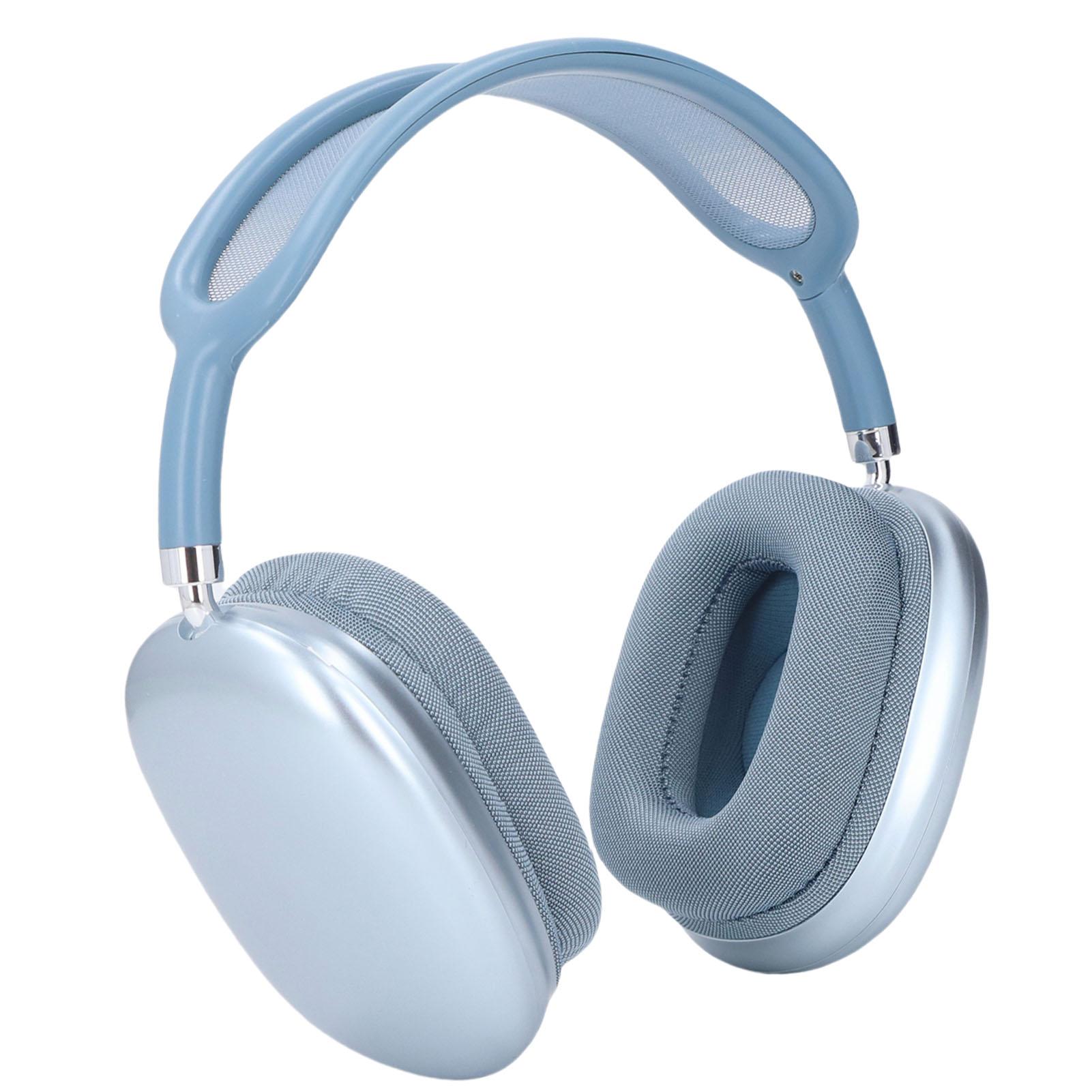 

Наушники Bluetooth 5.4 со встроенным микрофоном, беспроводная проводная складная гарнитура, 40-мм динамические драйверы, 12 часов воспроизведения синий