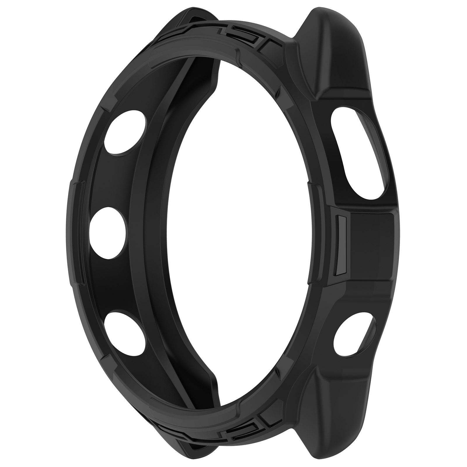 

Silicone Case for Garmin Forerunner 965 Flexible Soft Shell Protective Bumper for Garmin 965 Cover Protector Accessories for Garmin 965 чорний