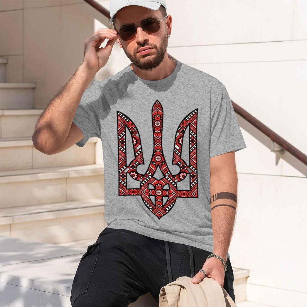 Emblem Coat Of Tryzub T Shirt Unisex Unisex Harajuku Short Sve Tshirt Ukrainian T Shirts Unisex Clothes 2026 New Model Shortsleeve Cr