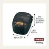 Zojirushi Rice Cooker Microcomputer Rice Cooker 5.5 Cups Super Cook NL-DT10-BA Black