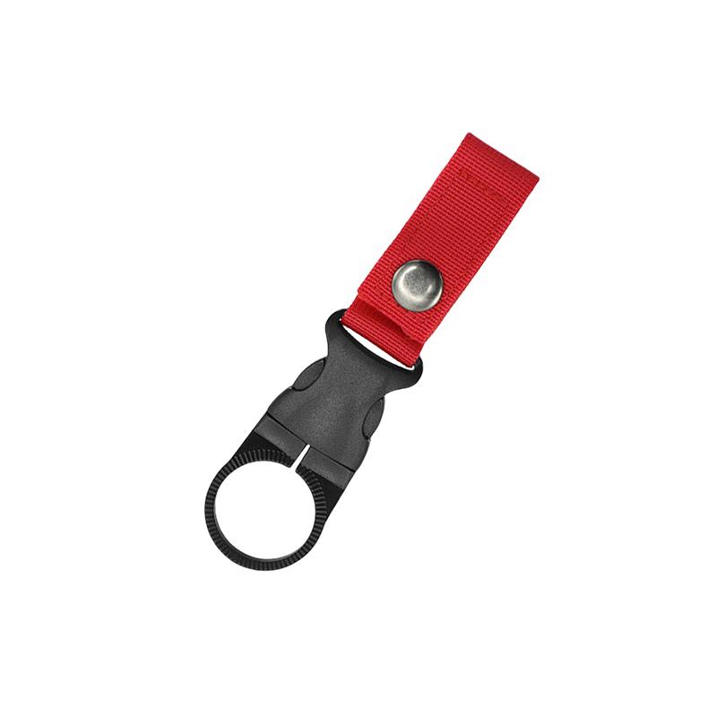 1 st Webbing Spänne Krok Vattenflaska Hållare Klämma Utomhus Nylon Klättring Karbinhake Bälte Ryggsäck Hängare För Utomhus