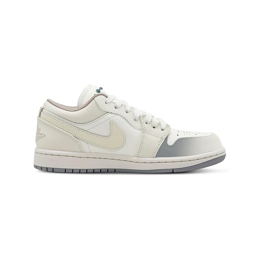 Jordan Air Jordan 1 Pearl Butterfly Abrasion Resistant Low Top Vintage Basketball Shoes Women's Ecru IH7323-100(Team827-)